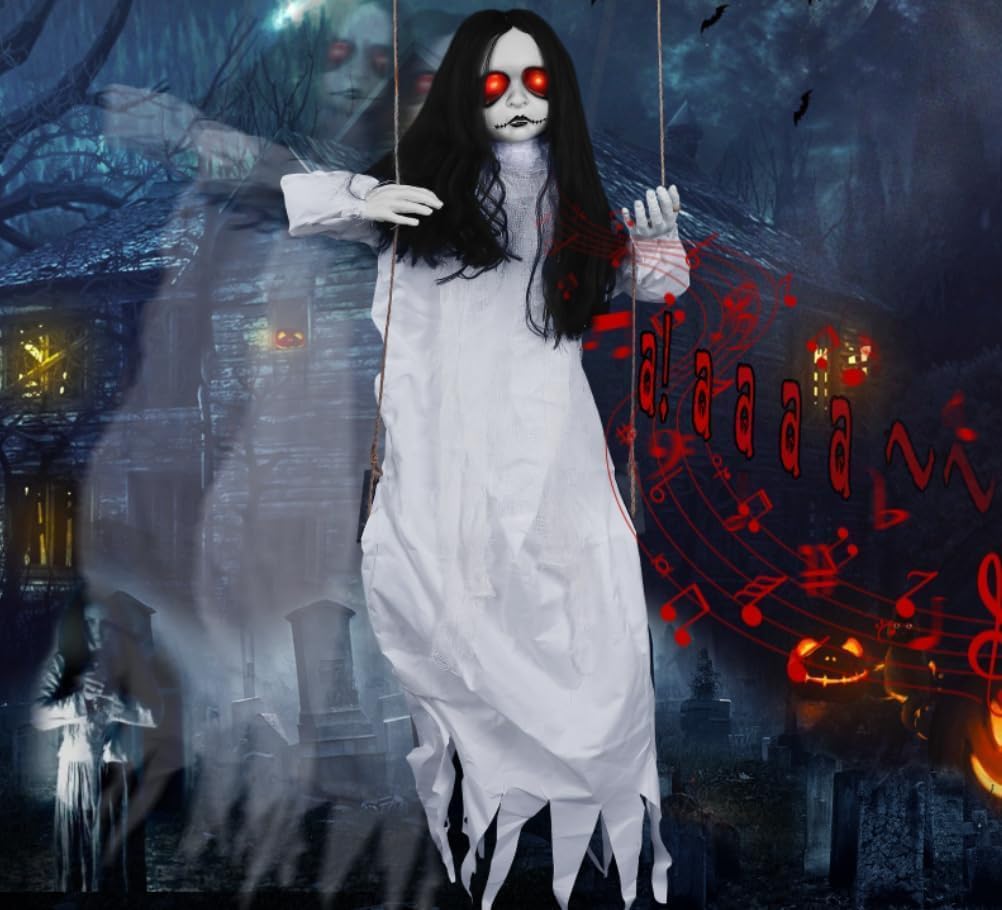 Detalle de Hanging Halloween Decoration, 47-Inch Doll