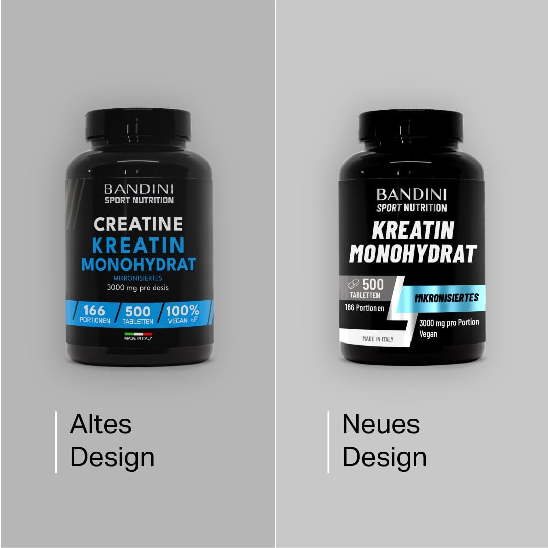 Thumbnail 1 de Bandini Creatin Monohydrat 500 Tabletten