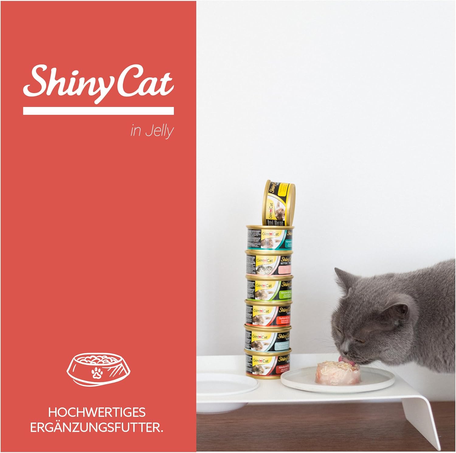 Thumbnail 4 de GimCat ShinyCat 24 Dosen Katzenfutter đ±
