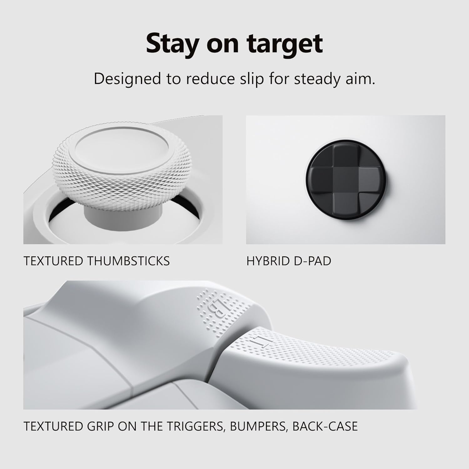 Thumbnail 2 de Xbox Wireless Gaming Controller (Robot White) — Enhanced Comfort, Versatile Connectivity