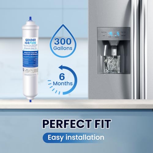 Thumbnail 6 de GOLDEN ICEPURE Filtro de agua para refrigerador compatible con Samsung y LG — 2 piezas