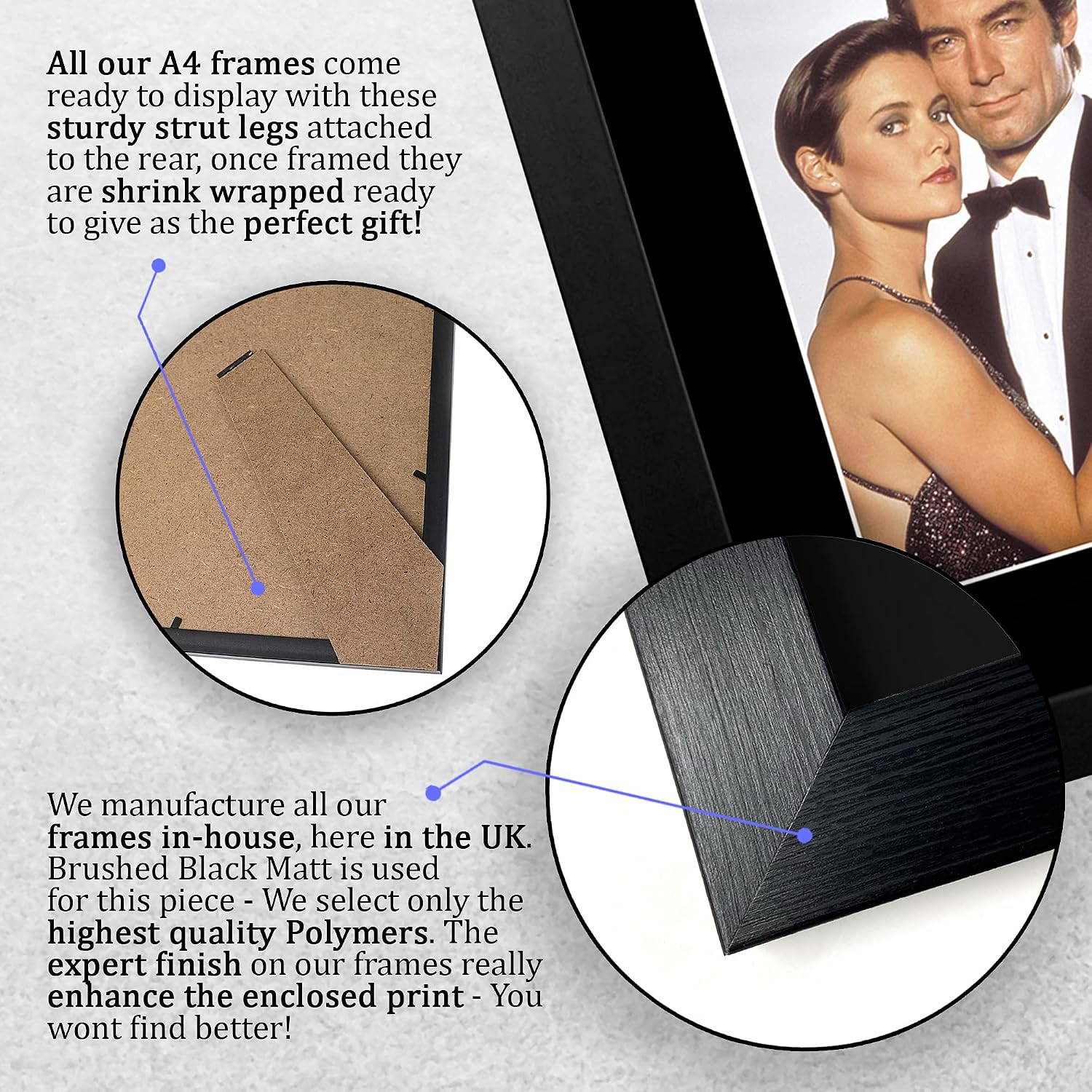 Thumbnail 5 de HWC Trading Licence to Kill A4 Signed Print
