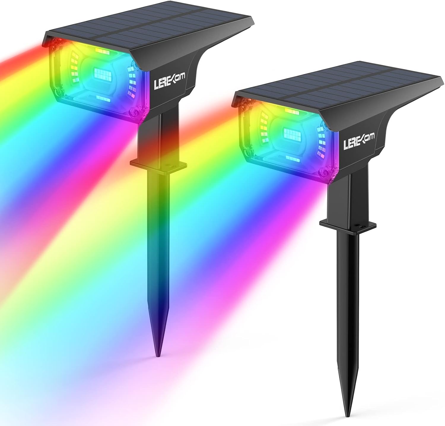 Detalle de LEREKAM Solar Spotlights, 40 LED