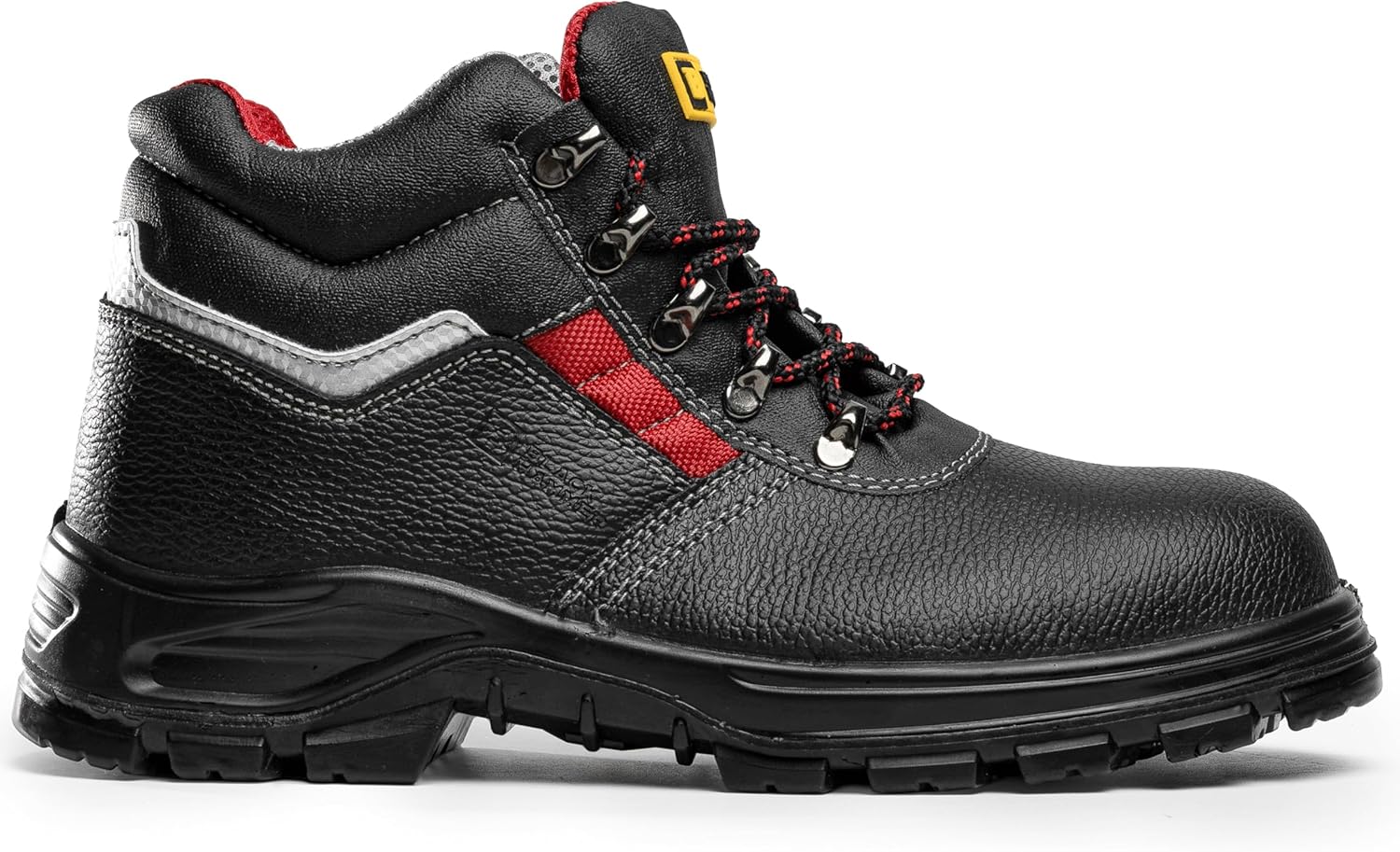 Thumbnail 3 de Black Hammer Mens Safety Boots Leather S3 SRC with Steel Toe Cap