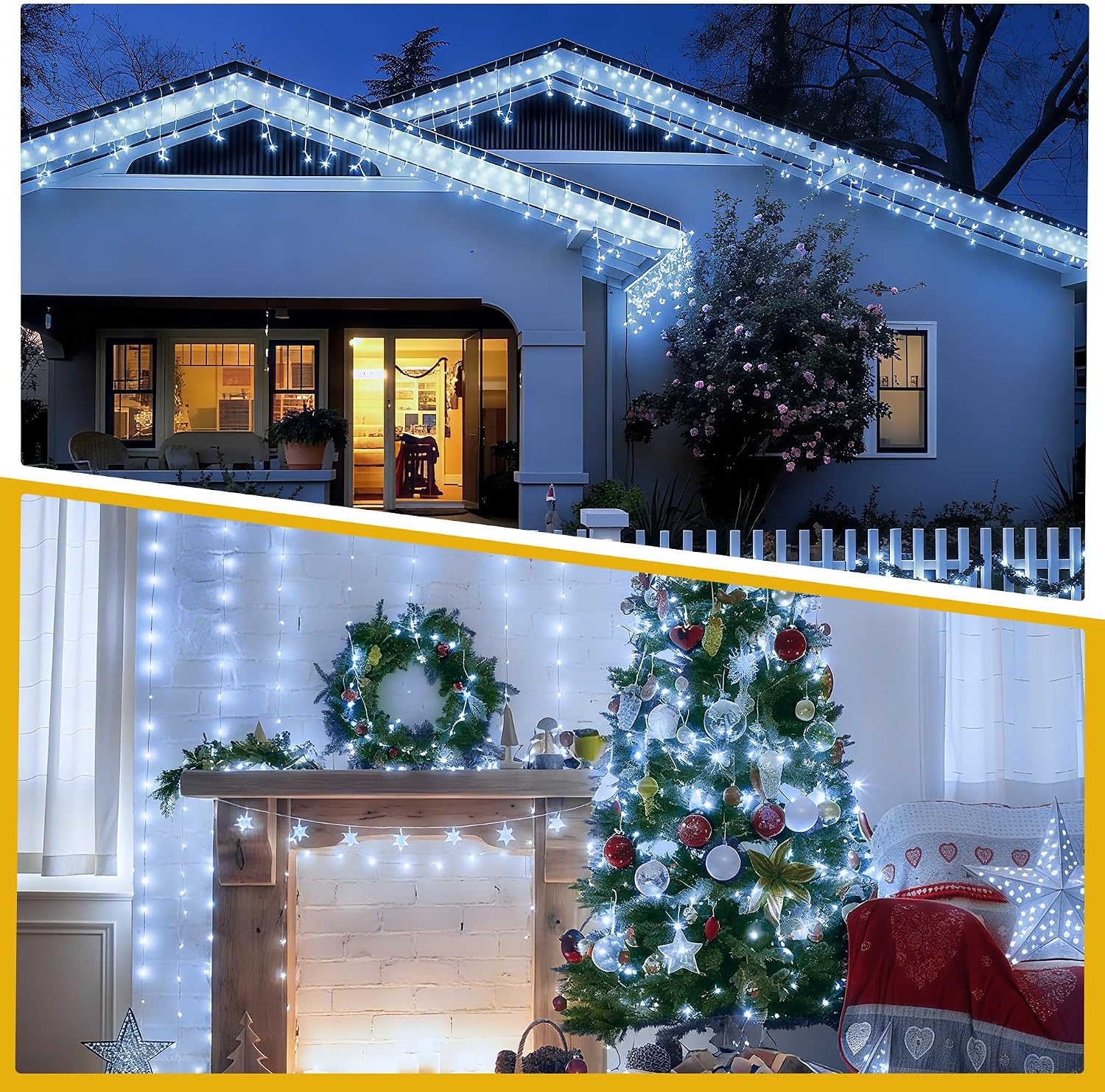 Thumbnail 6 de Christmas String Lights 66ft