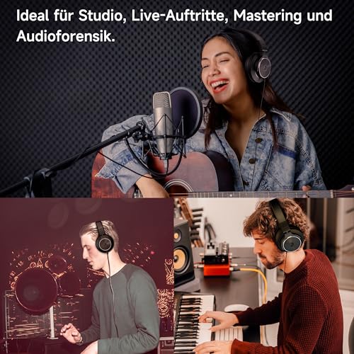 Thumbnail 6 de syndesmos Over Ear Kopfhörer mit Kabel – 50 mm Treiber, DJ/Studio Kopfhörer