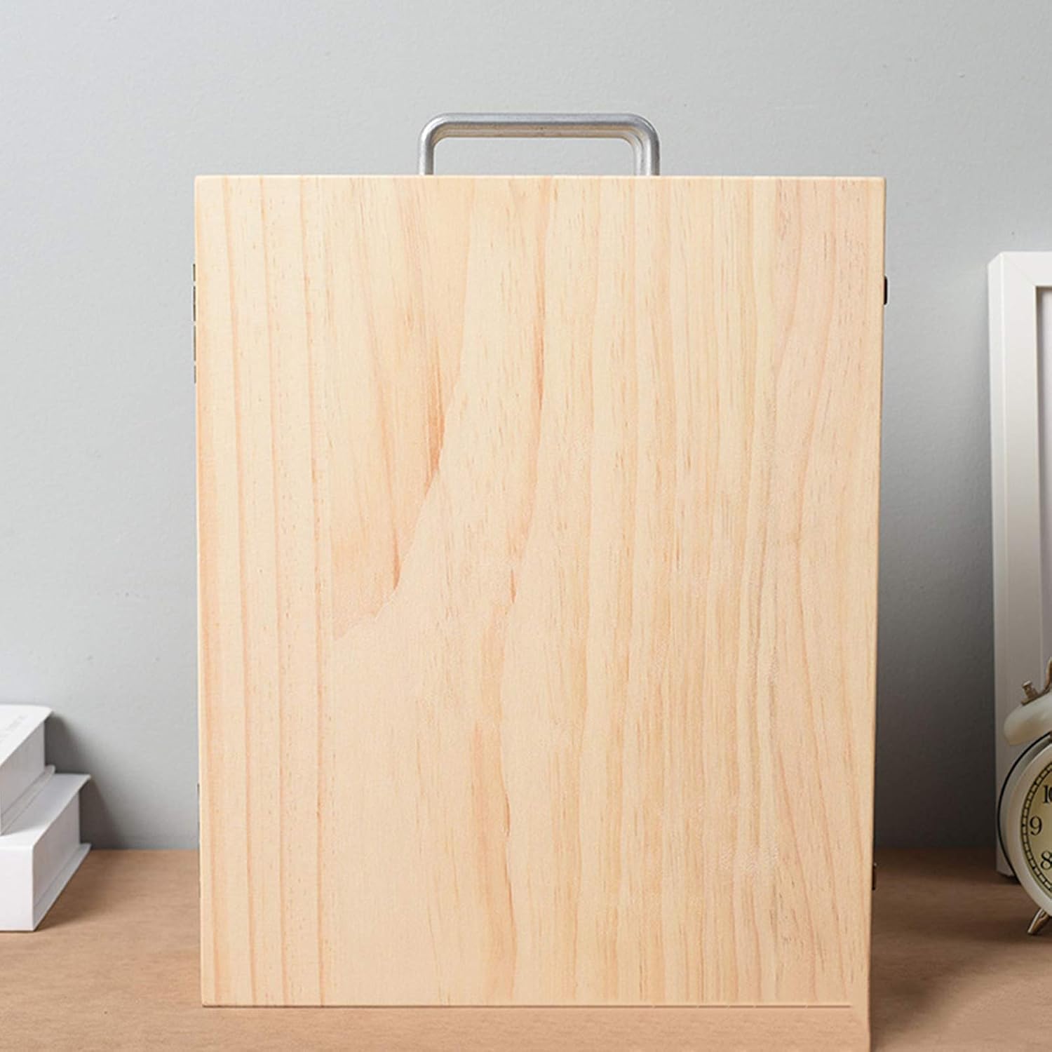 Detalle de VolksRose Wooden Essential Oil Storage Box, 72 Slots