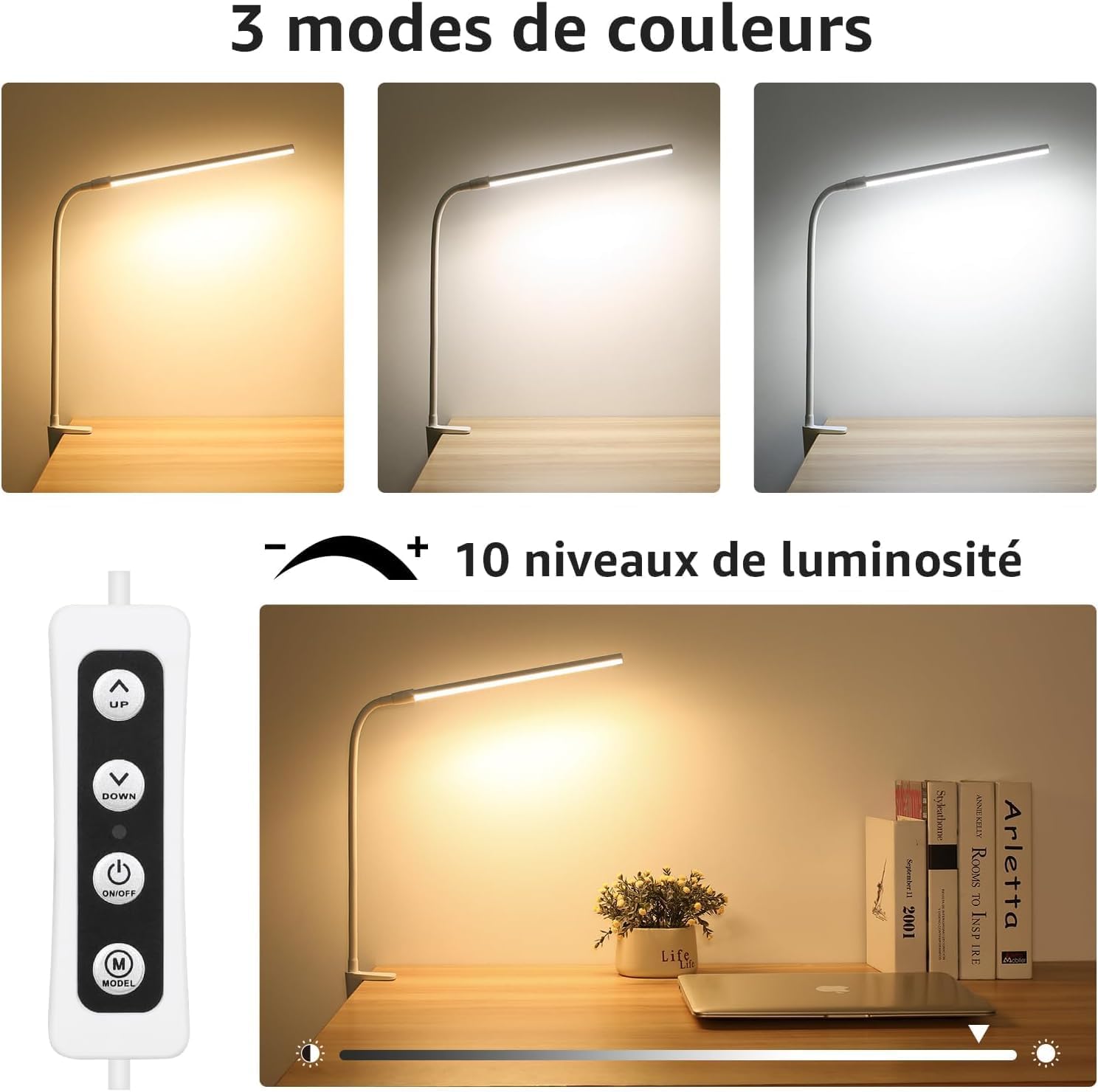 Thumbnail 2 de Lepro Lampe Bureau 460 lm