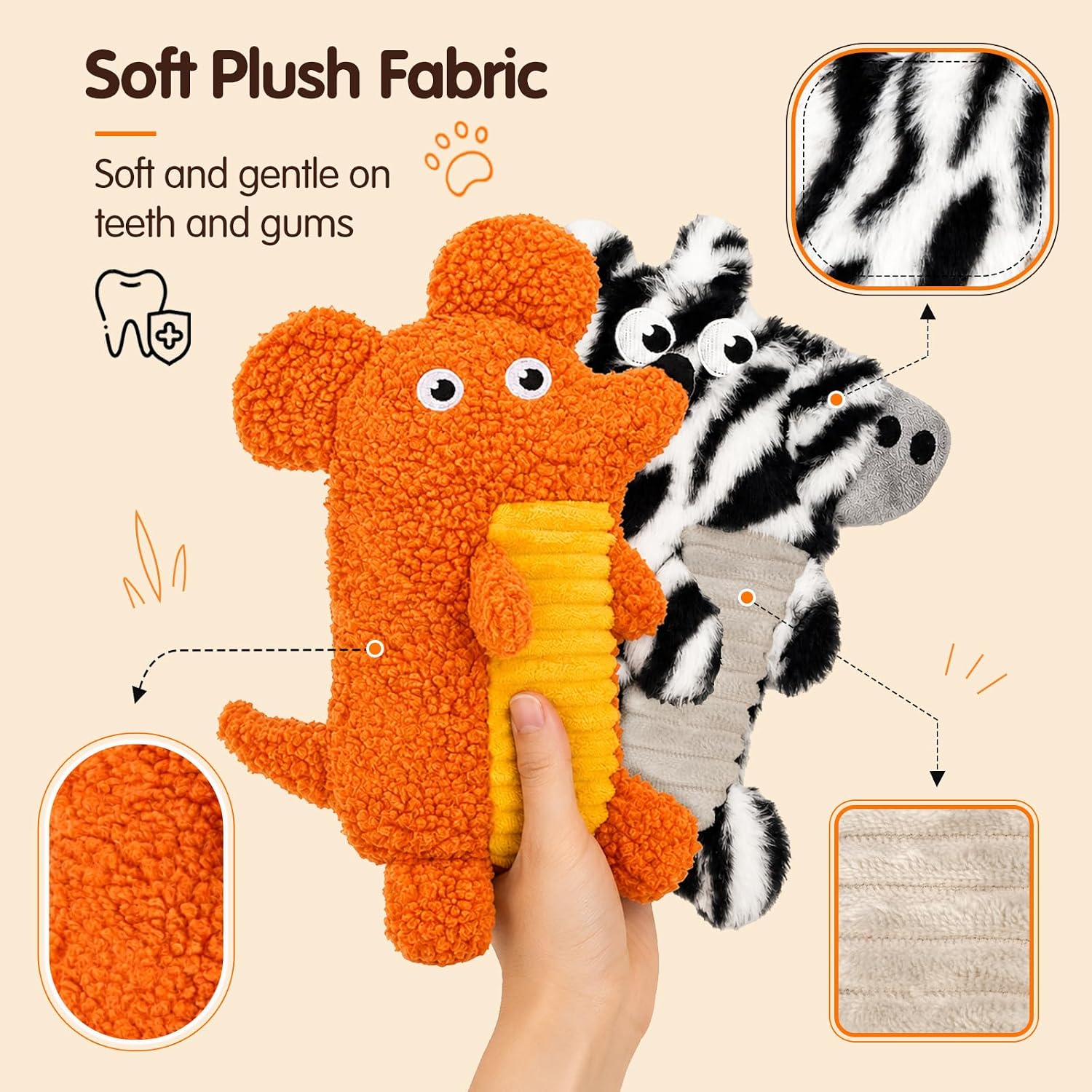 Detalle de LAONOPS Dog Toys 5-Pack