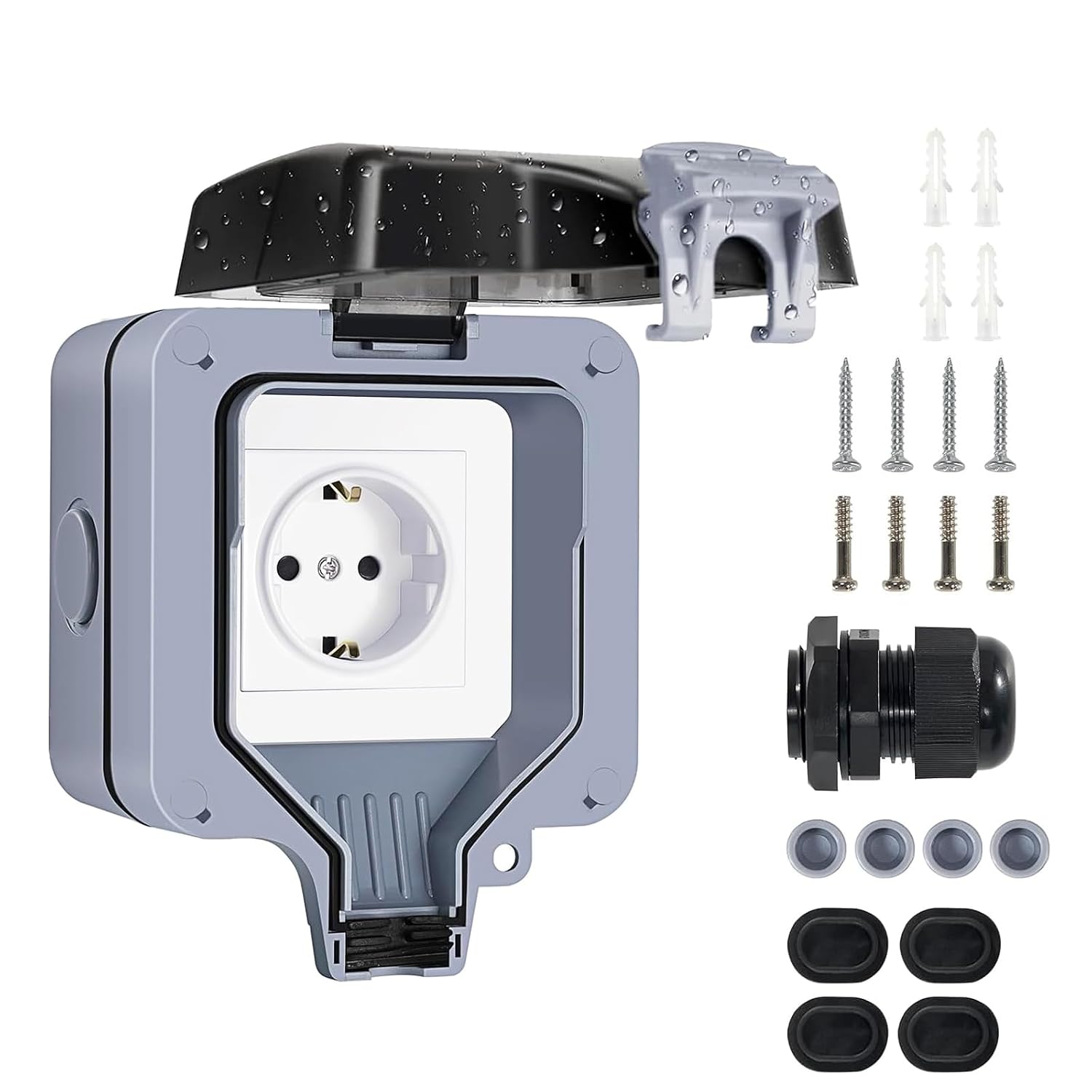 Detalle de Presa esterna impermeabile 16A IP66