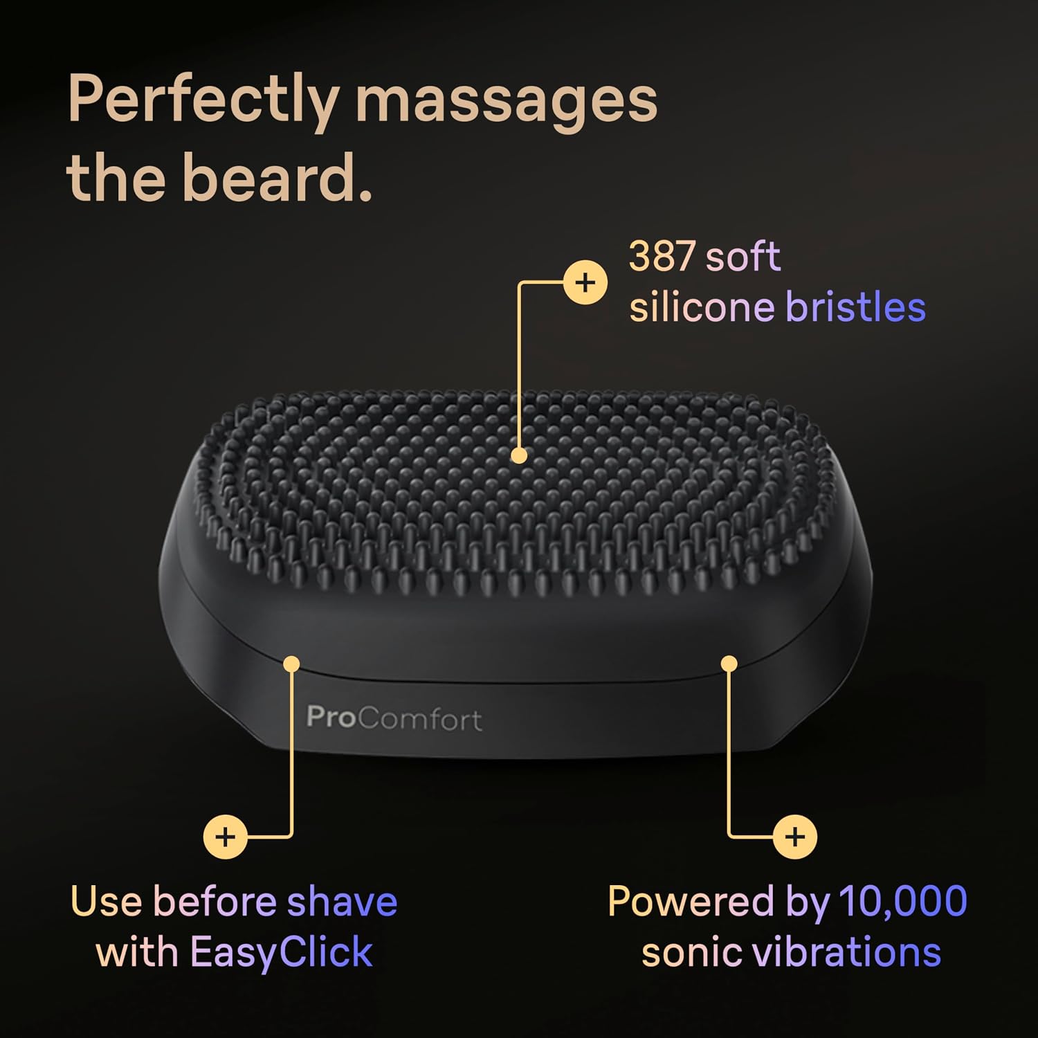 Detalle de Braun Series 9 PRO+ Electric Shaver (9690CCE) with Pro SensoAdapt and 6in1 SmartCare Center