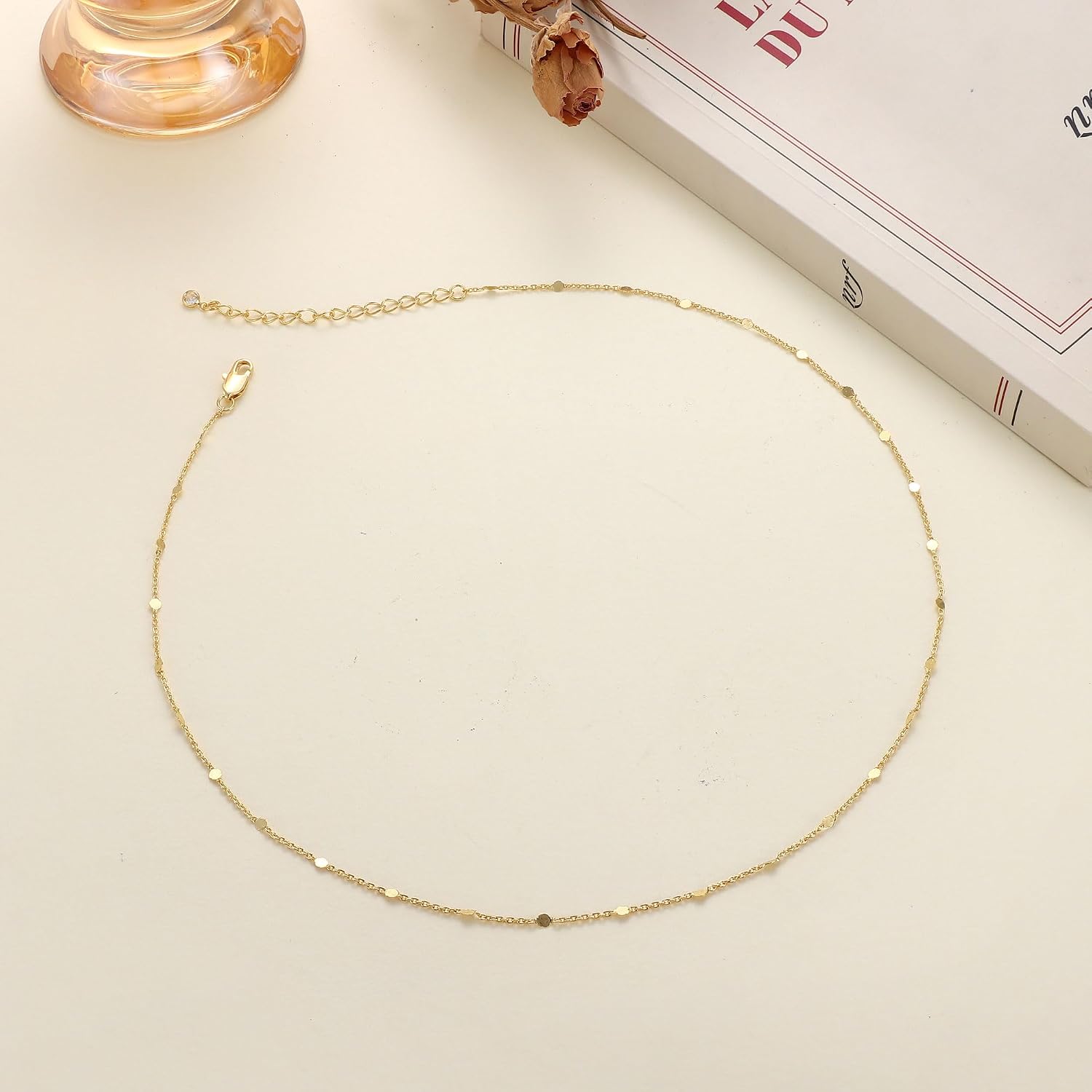 Thumbnail 6 de JeweBella Kette Gold 40 cm Choker