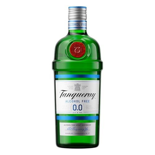 Tanqueray 0,0% Alkoholfrei – Voller Wacholder-Geschmack in 700 ml