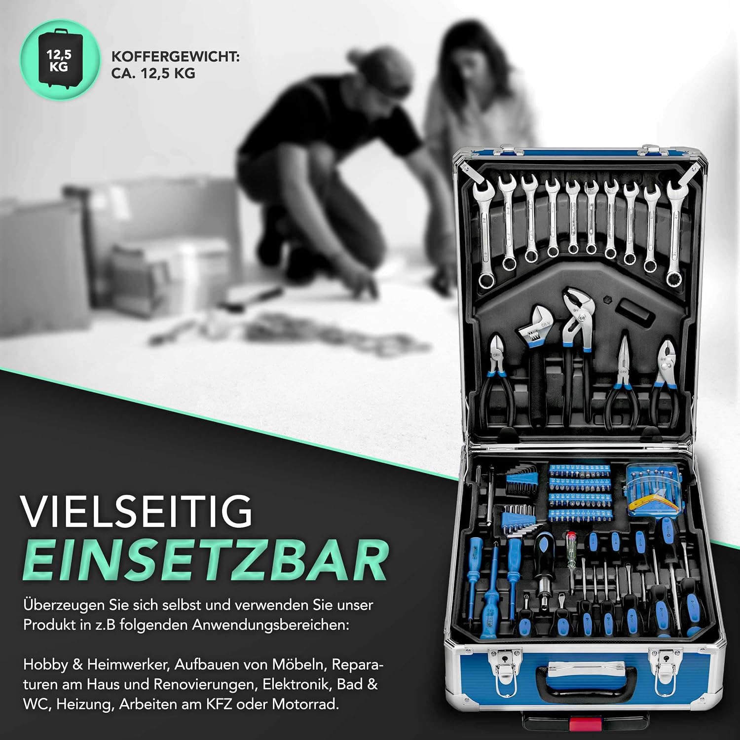 Thumbnail 5 de TRESKO Werkzeugkoffer 1400 teilig