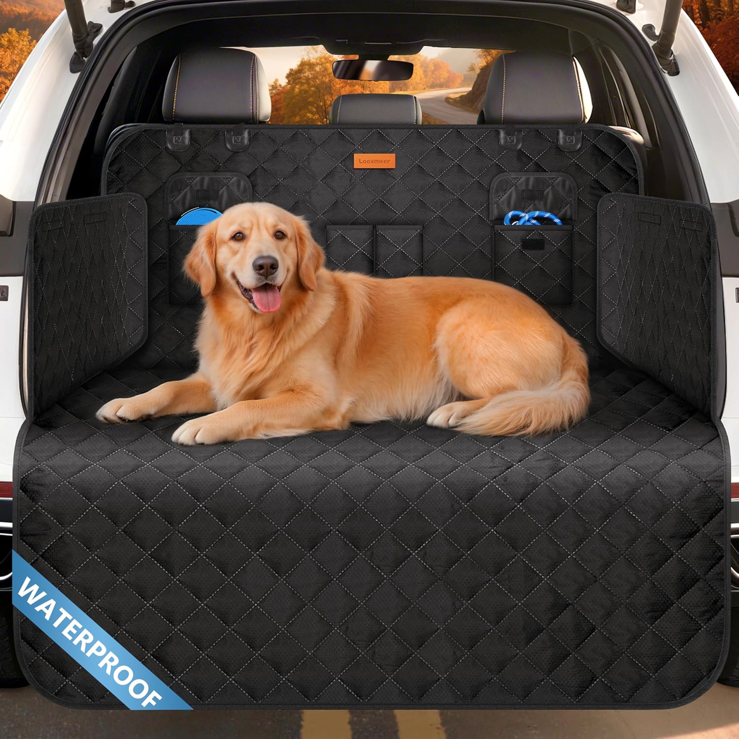 Detalle de Looxmeer Kofferraumschutz Hund Universal 1️⃣📦📢