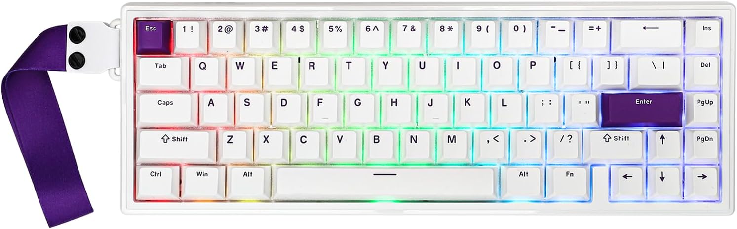 Detalle de EPOMAKER HE68 Magnetic Gaming Keyboard