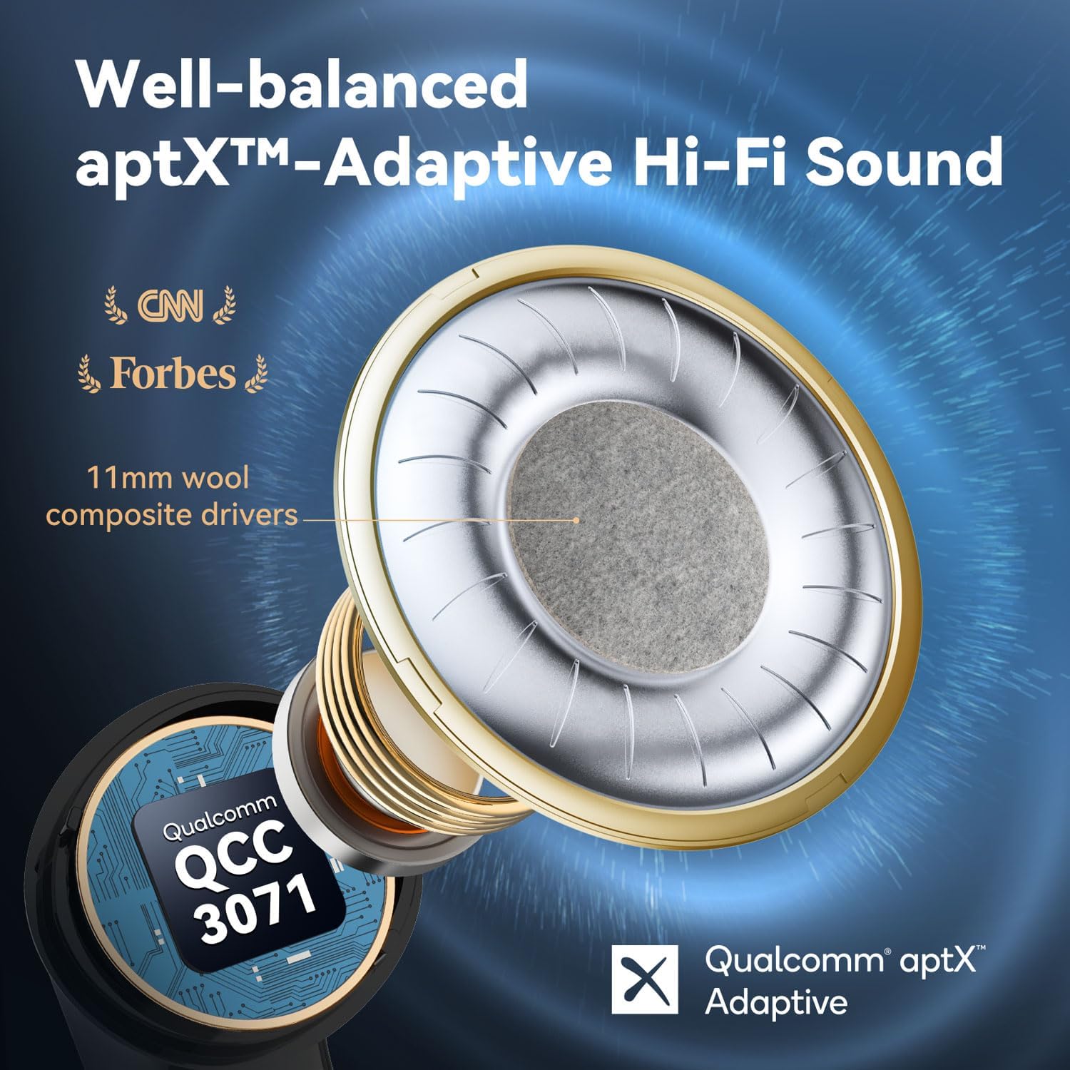 Thumbnail 1 de EarFun Air Pro 3 Wireless Earbuds for Hybrid ANC
