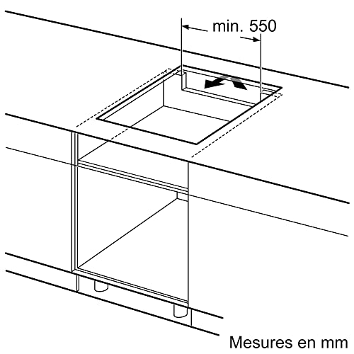 Thumbnail 8 de Bosch PIE631HB1E Série 6 – Plaque à induction DirectSelect 60 cm