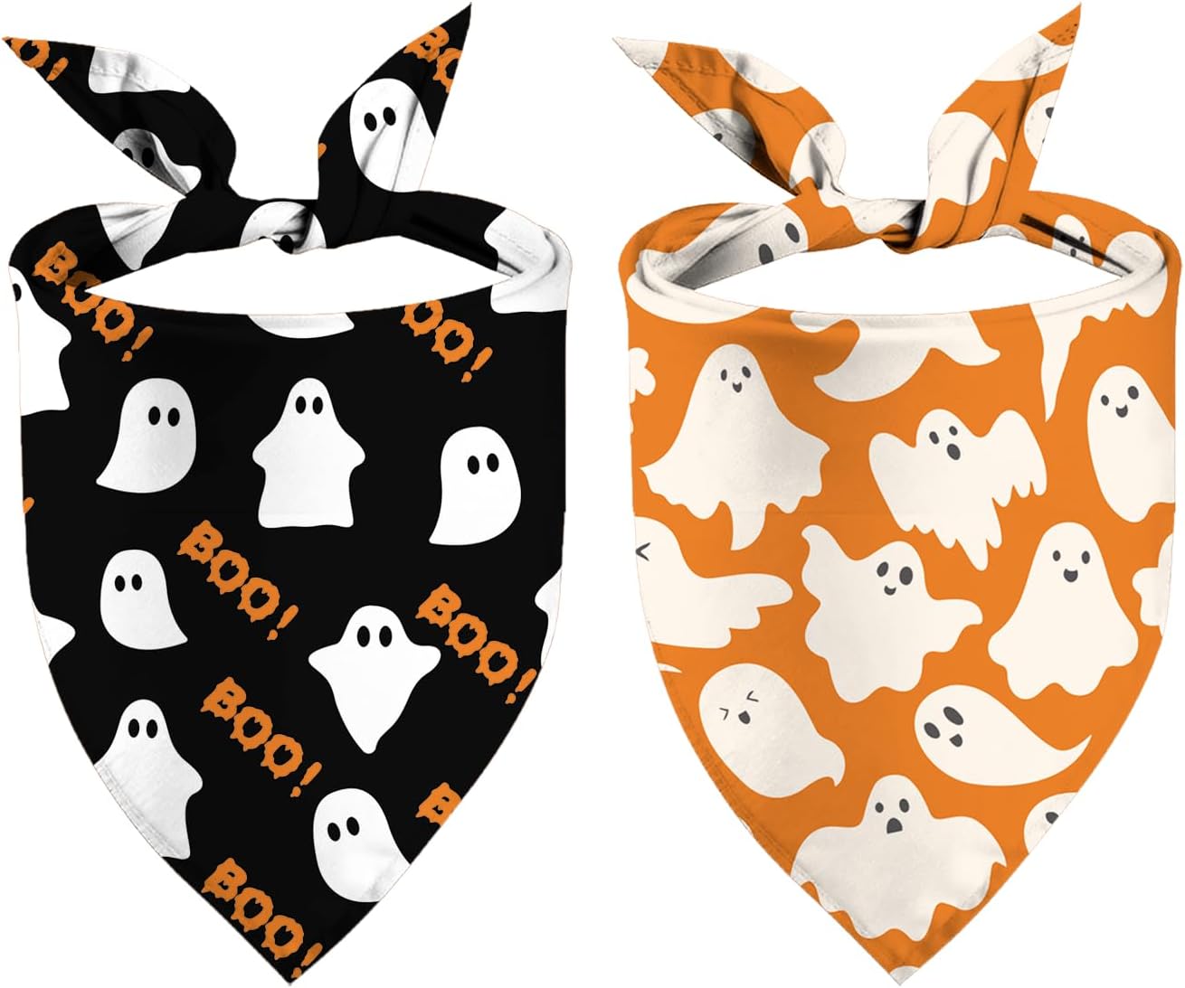 Detalle de Halloween Dog Bandanas, 2-Piece Set