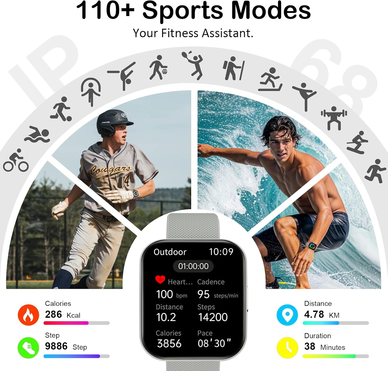Thumbnail 4 de MFVLP Smart Watch 1.85" AMOLED