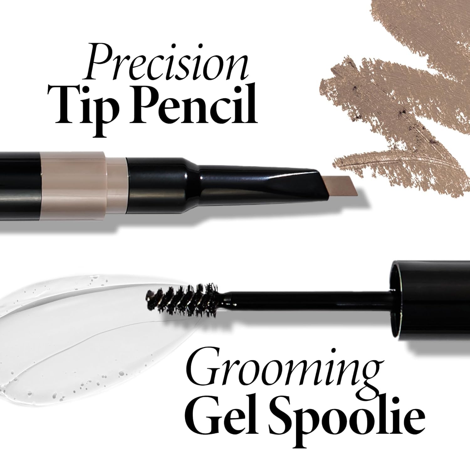 Thumbnail 4 de Laura Geller Beauty Sculpt-n-Stay 2-in-1 Waterproof Eyebrow Pencil & Brow Gel (Dark Brown)