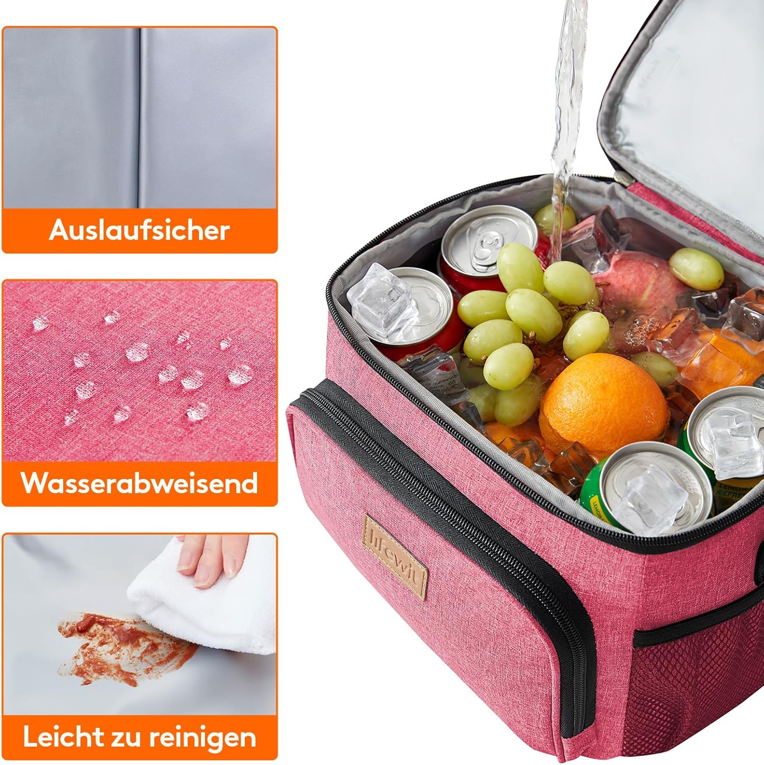 Detalle 1 de Lifewit Isolierte Kühltasche 9 L