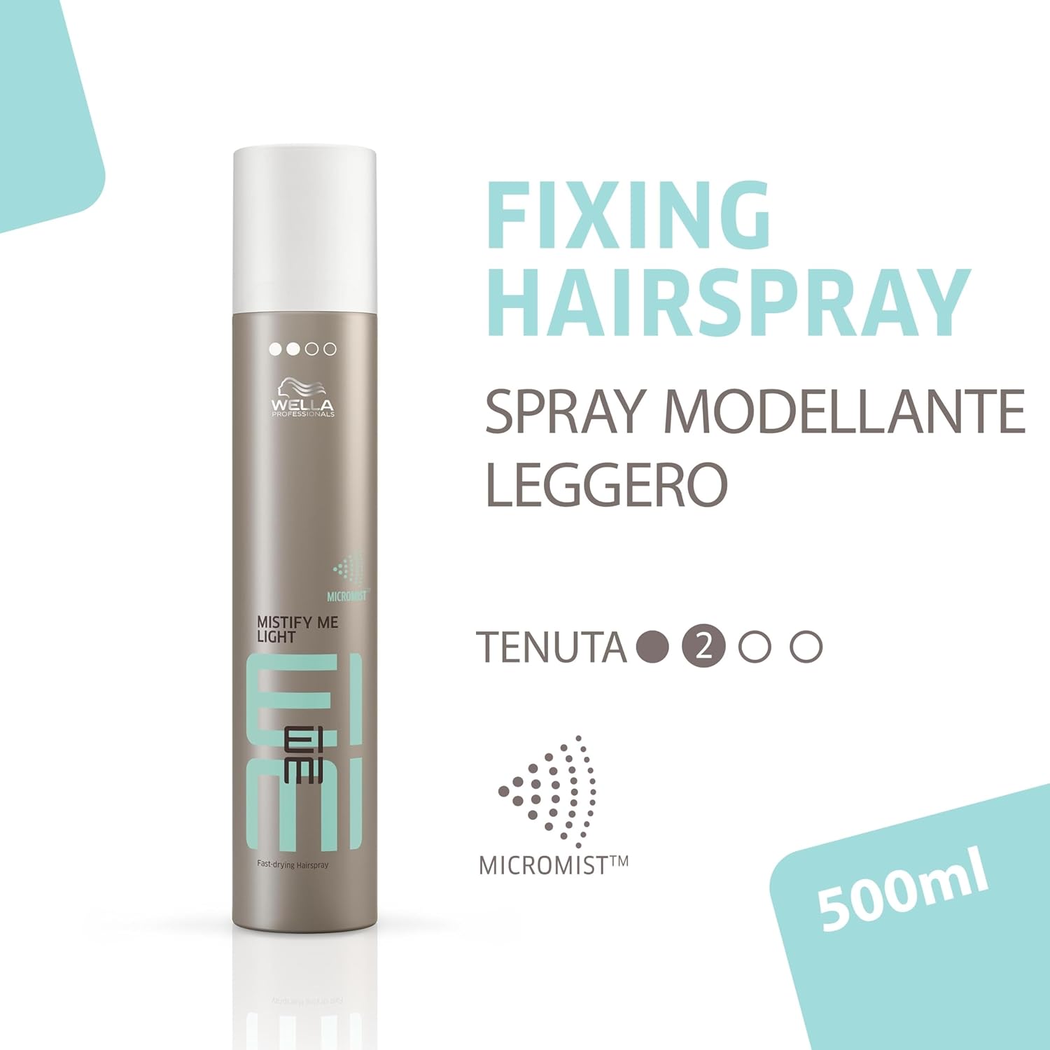 Thumbnail 1 de Wella Professionals EIMI Mistify Me Light: Lacca spray modellante per tenuta morbida (500 ml)