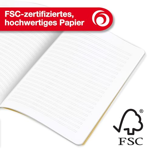 Thumbnail 6 de Herlitz Schulheft A4, liniert, Lineatur 3, 3. Klasse – 16 Blatt, 10 Stück