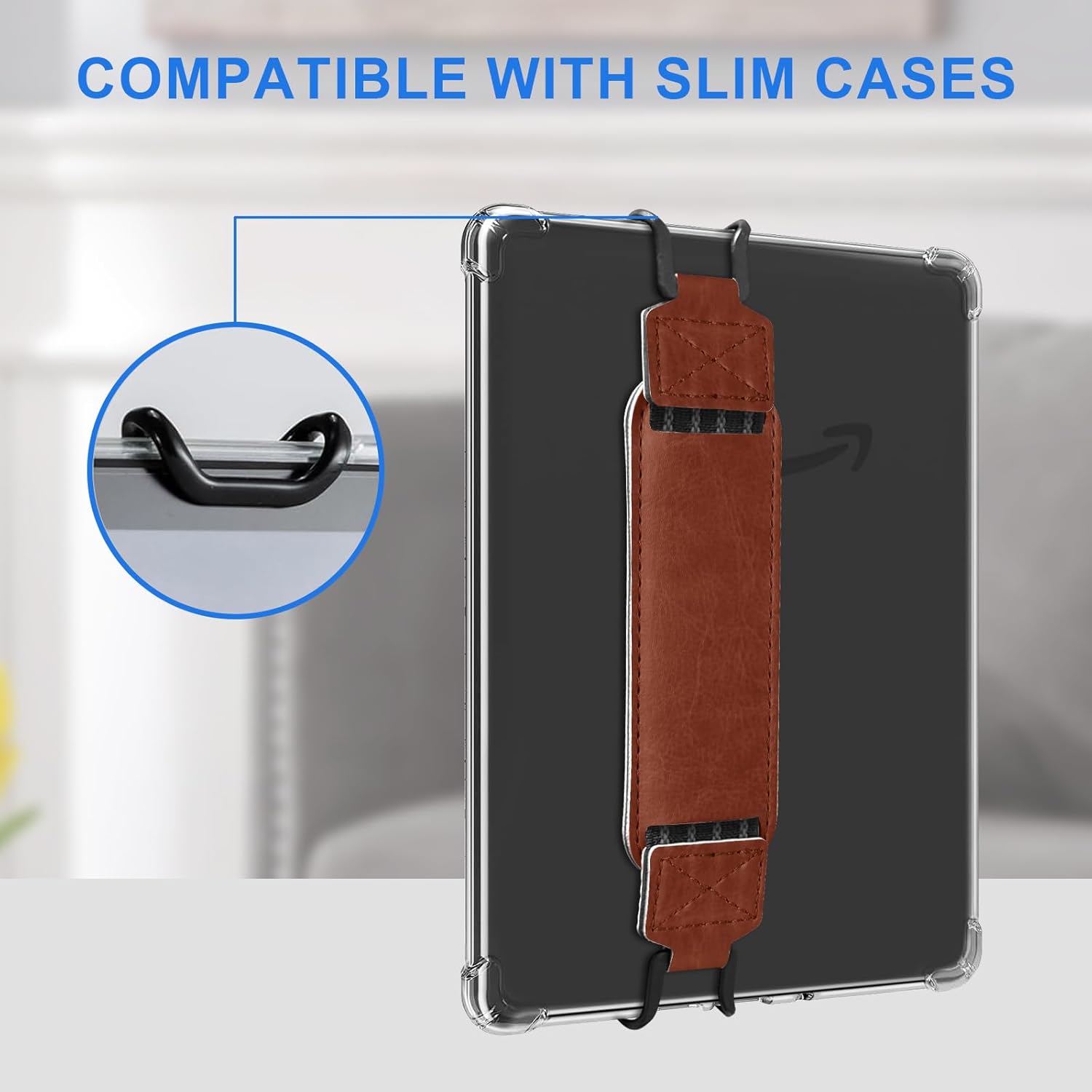 Thumbnail 5 de HoYiXi Universal Soft Hand Strap 6-7 Zoll E-Reader – elastischer Handgurt, kompatibel mit Paperwhite, Kobo, Sony, Tolino und mehr