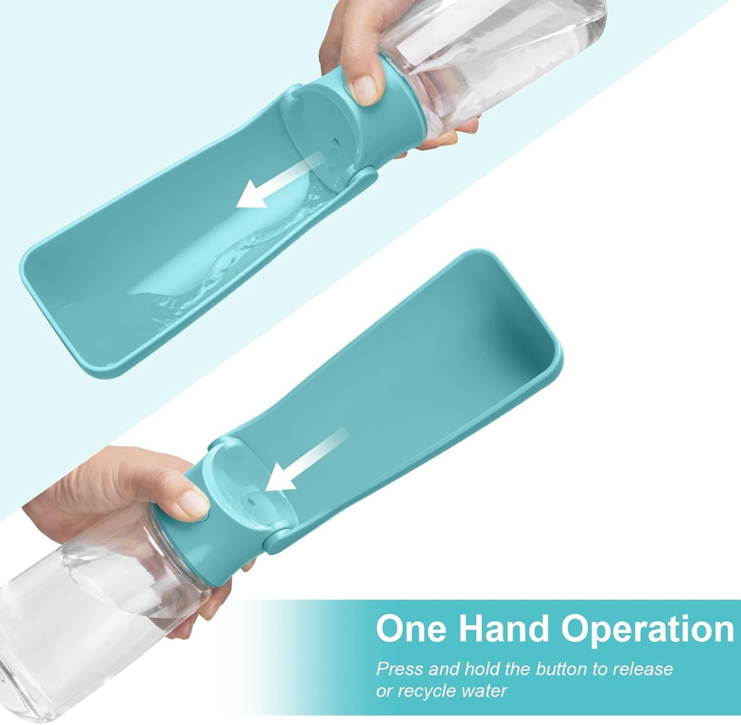 Thumbnail 3 de Canareen Portable Dog Water Bottle 550 ml