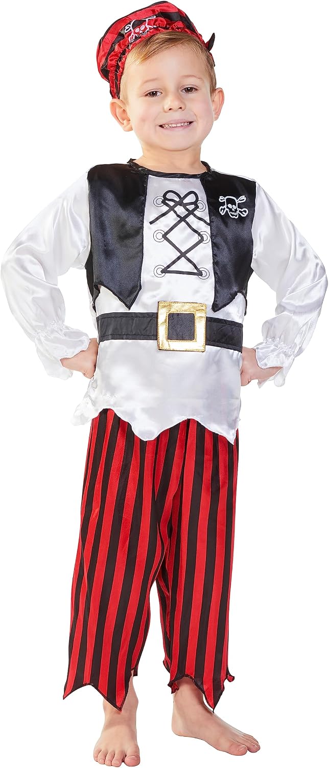 Detalle 2 de Rubie's Raggy Pirate Boy Costume 3 Sizes