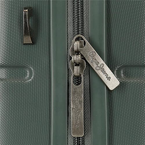 Thumbnail 7 de Pepe Jeans Accent Neceser Adaptable con Bandolera Verde 29x21x15 cm | ABS rígido