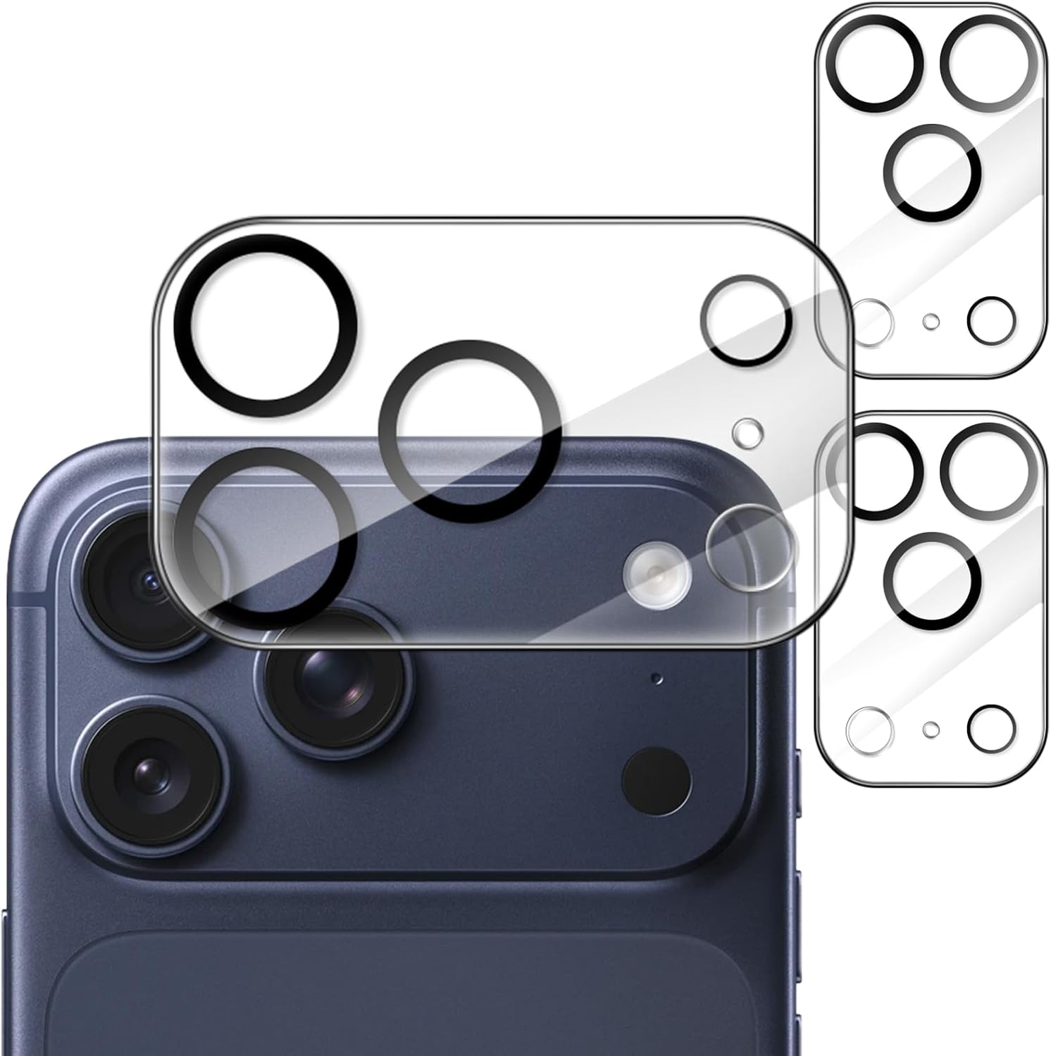 Detalle de JETech Lens Protector for iPhone 17 Pro Max 6.9