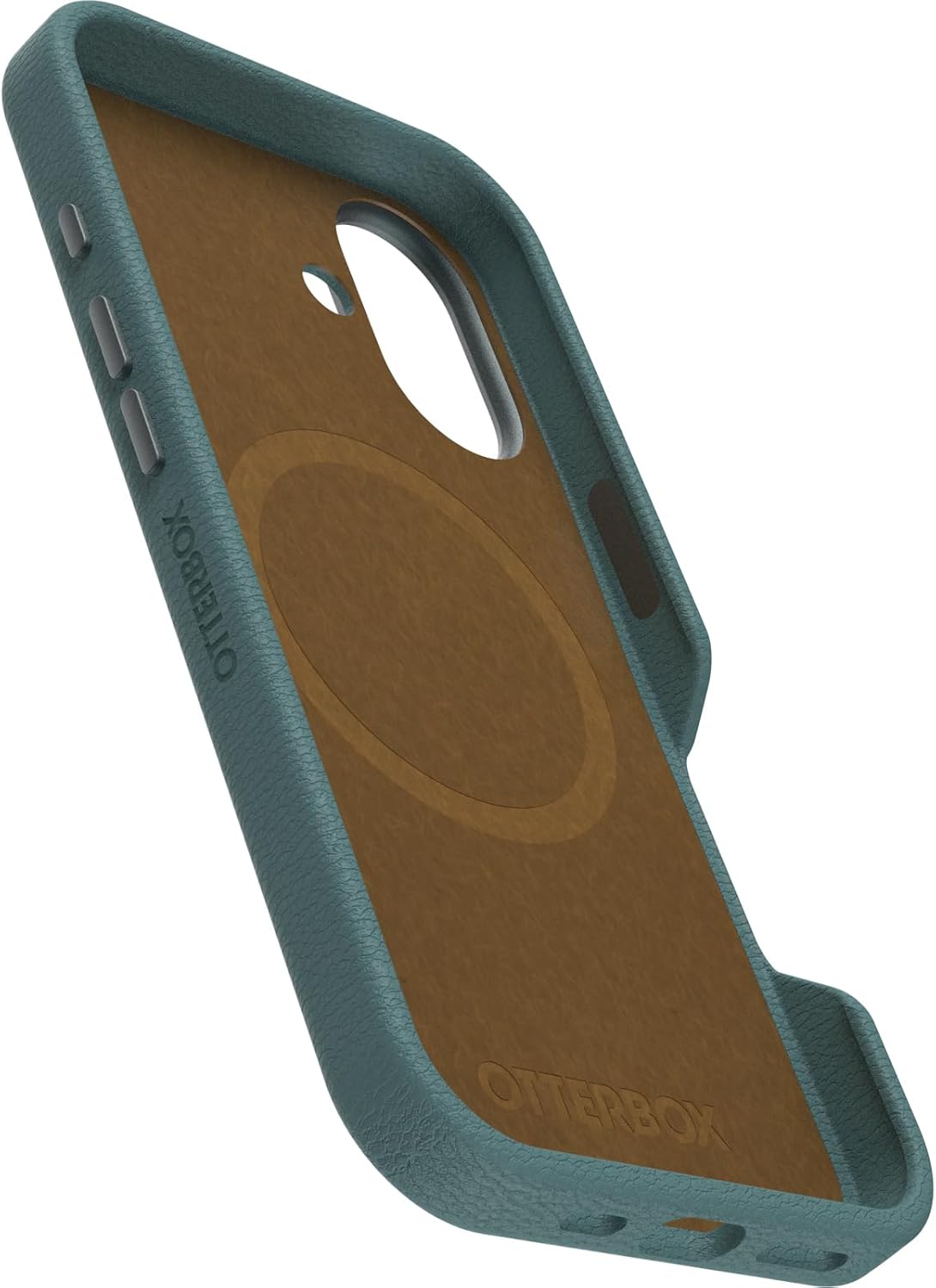 Detalle 2 de Otterbox Symmetry Cactus Leather MagSafe iPhone 16 🌵🛡