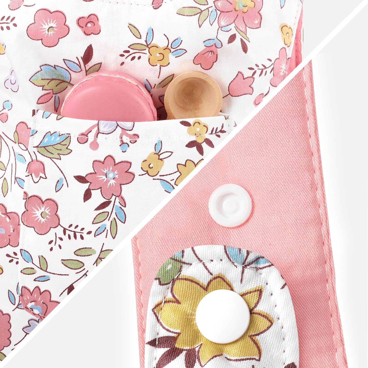 Detalle de GAGAKU Puppentrage – Puppentrage-Zubehör für Puppen, Rosa (Pfirsichblüte)