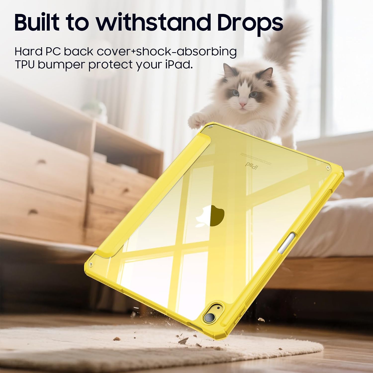 Thumbnail 6 de FINTIE Hybrid Case for iPad 11in Yellow