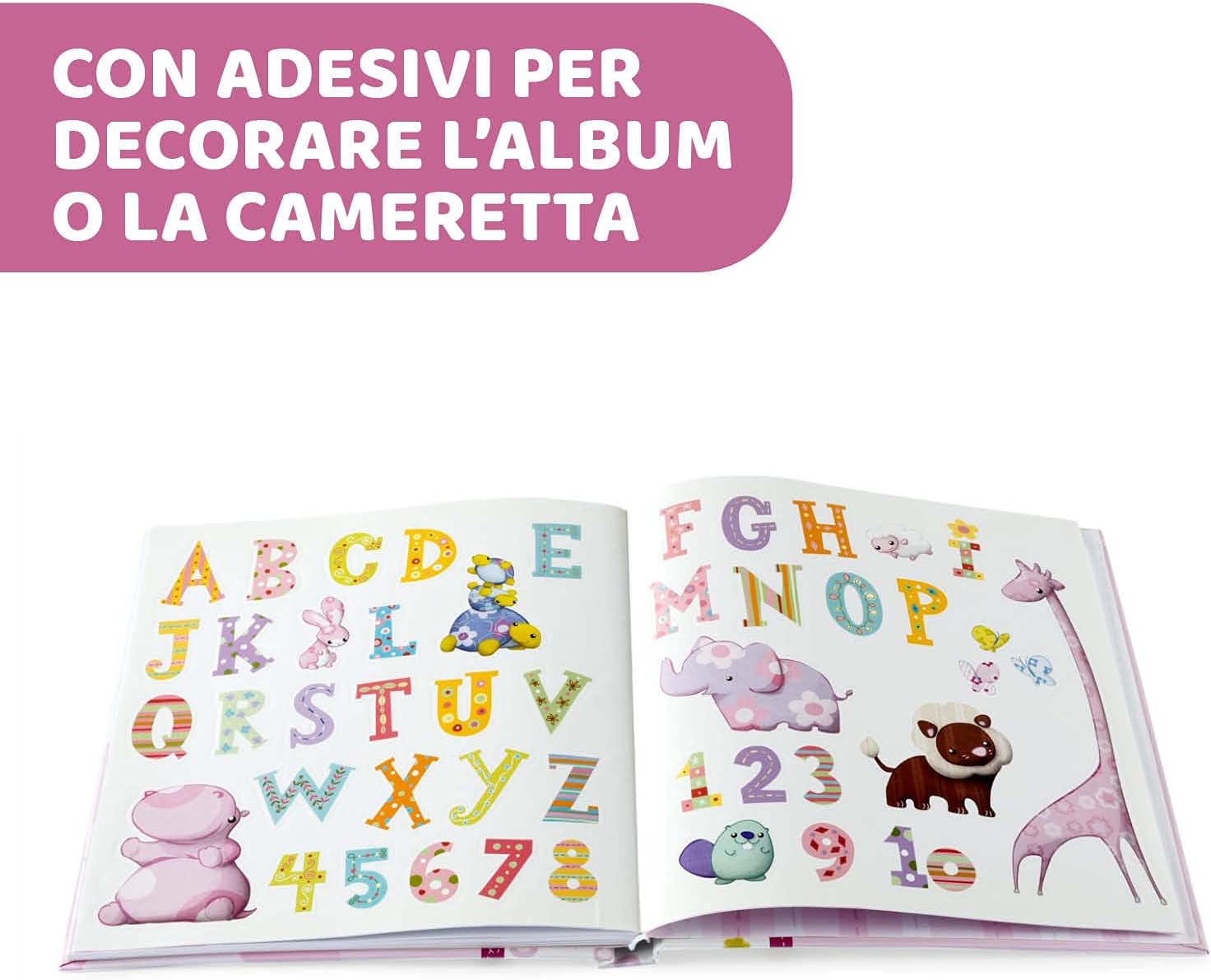 Detalle 1 de Chicco Libro Nascita album ricordi 27,5x25x3 cm