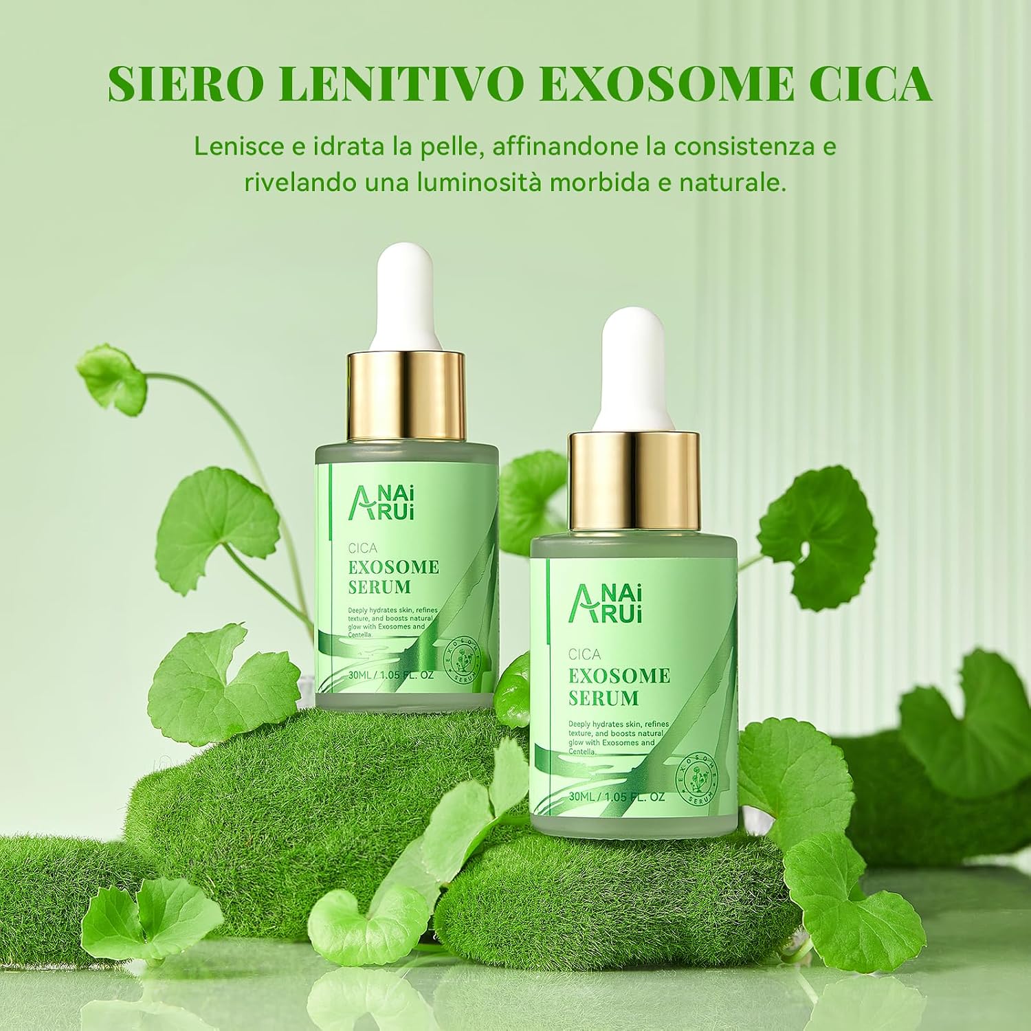Detalle 2 de ANAiRUi Exosome Cica Siero 30 ml per pelli sensibili