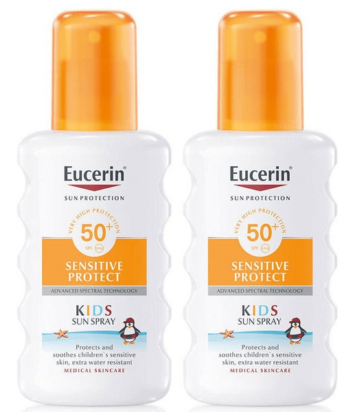 Eucerin Sun Kids Spray Solar SPF50+ 2x200 ml ☀️
