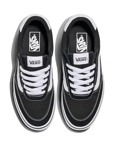 Thumbnail 9 de Vans Hombre Brooklyn LS en Suede Black and White (47 EU) – Zapatilla casual de cordones para el día a día
