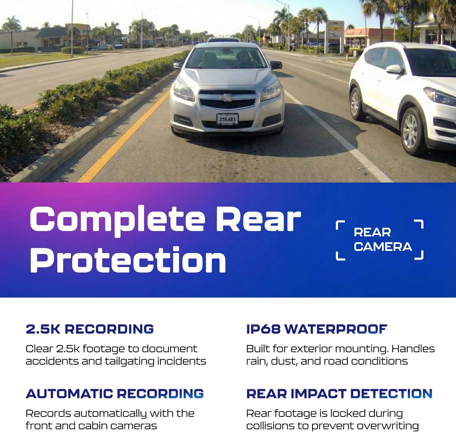 Thumbnail 6 de AZDOME M550 3-Channel 4K Dash Cam