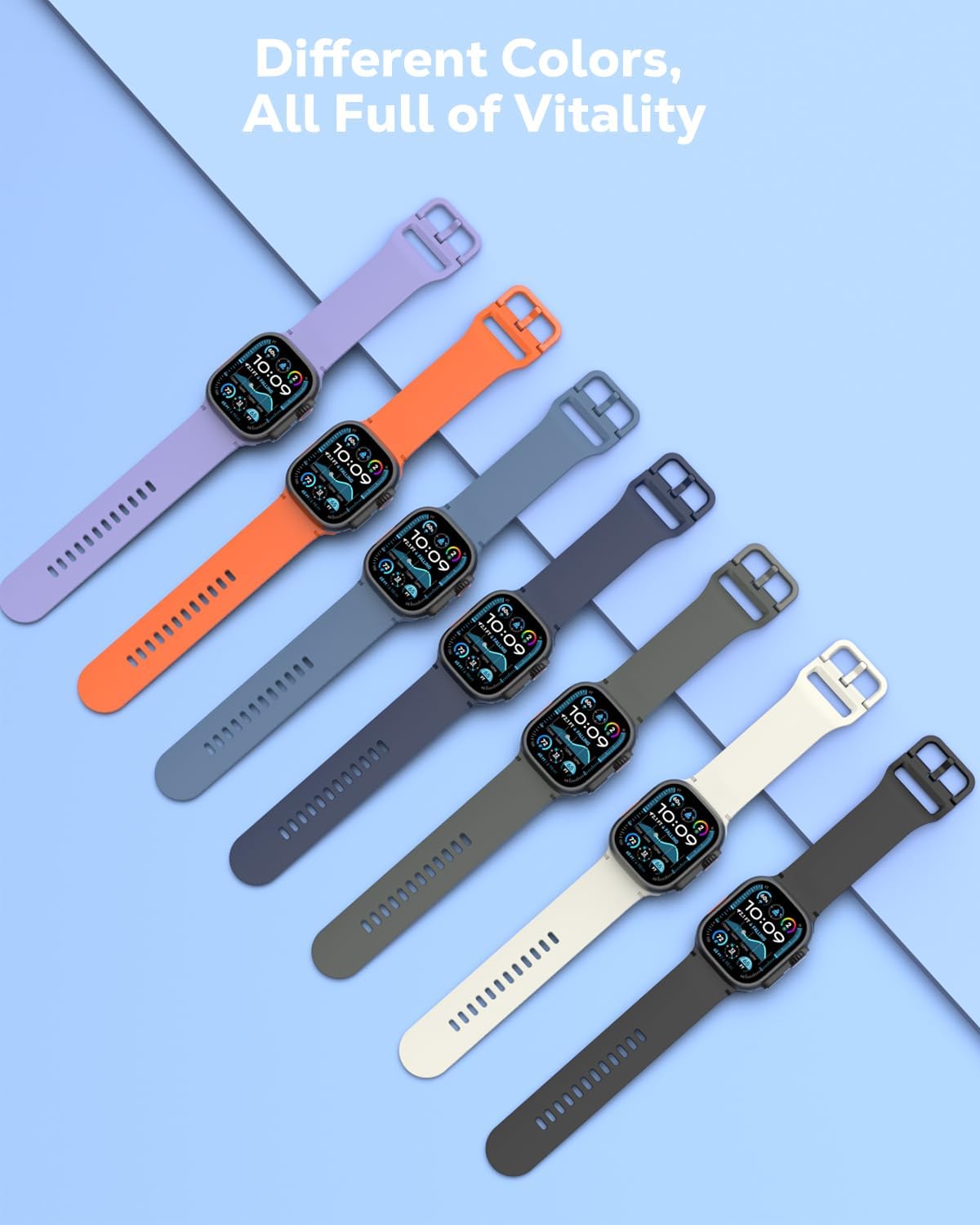 Thumbnail 4 de MoKo Sport Watch Band 49mm breathable silicone