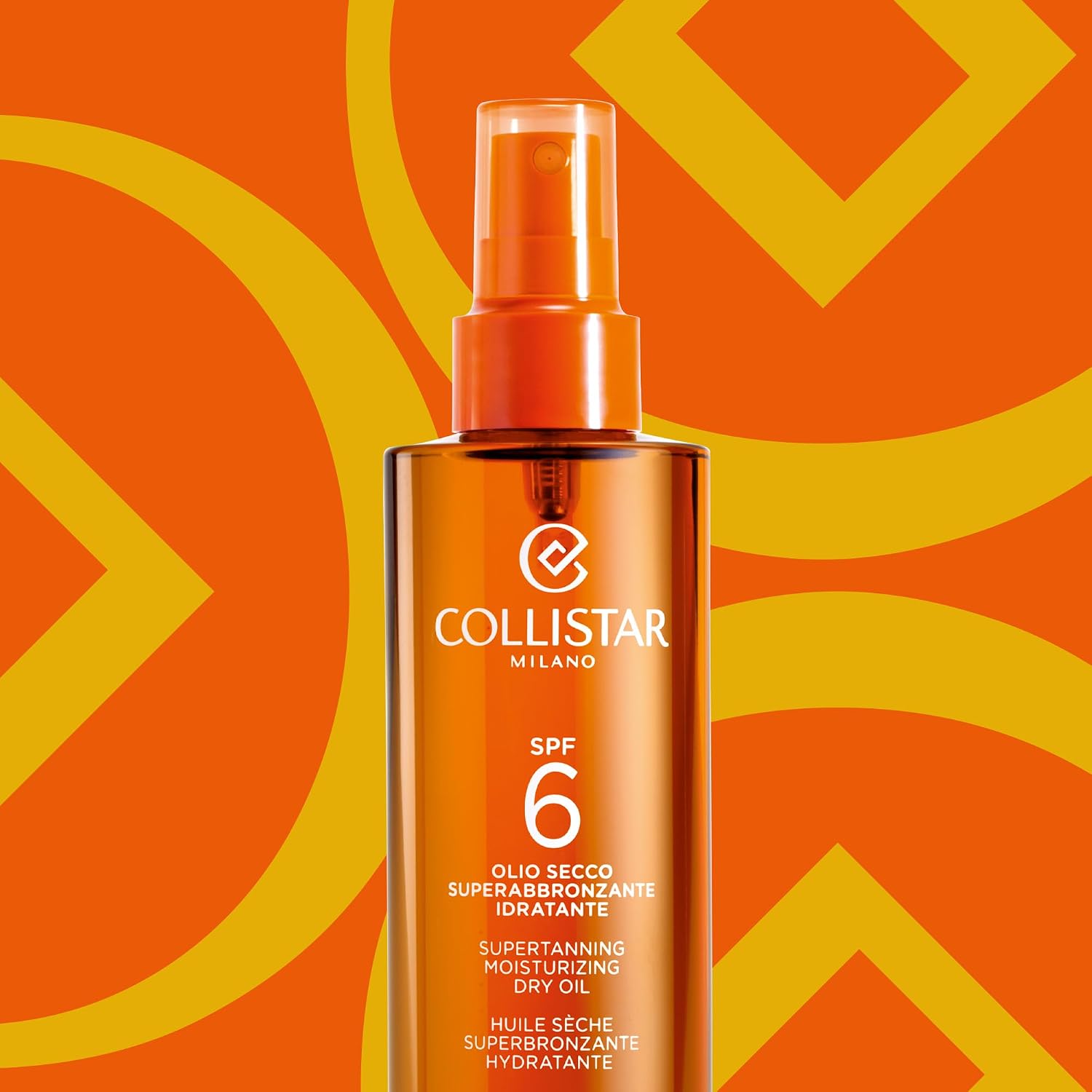 Detalle 2 de Collistar Olio Secco Superabbronzante Idratante SPF 6 – Spray multiuso 200 ml