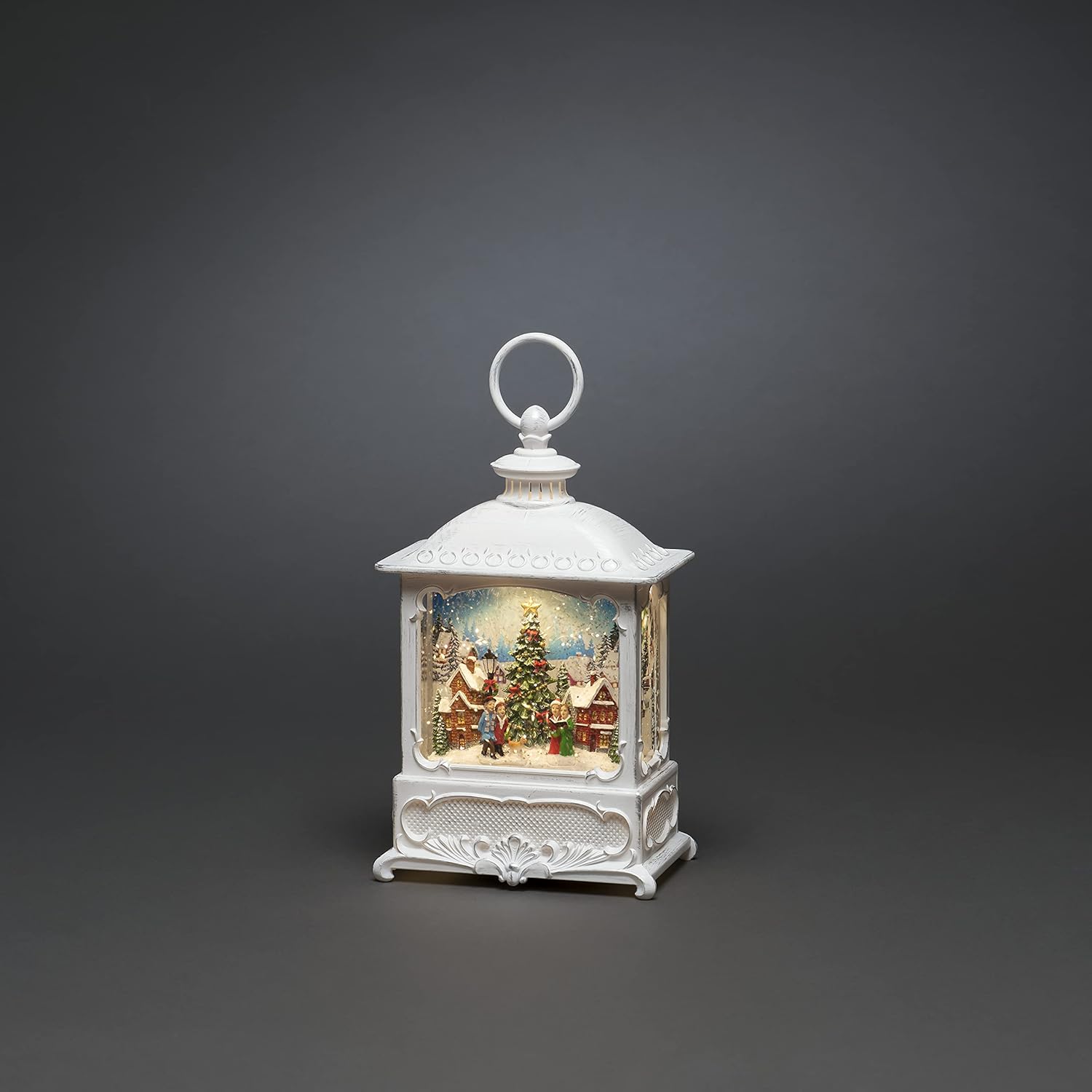 Detalle 2 de Konstsmide LED Snow Globe Christmas Market Scene 🎄