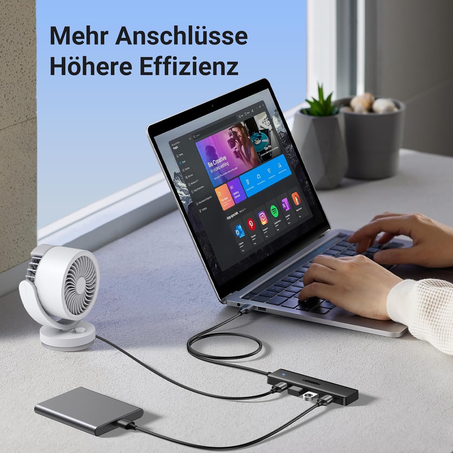 Thumbnail 6 de UGREEN USB 3.0 Hub 4 Ports 5Gbps