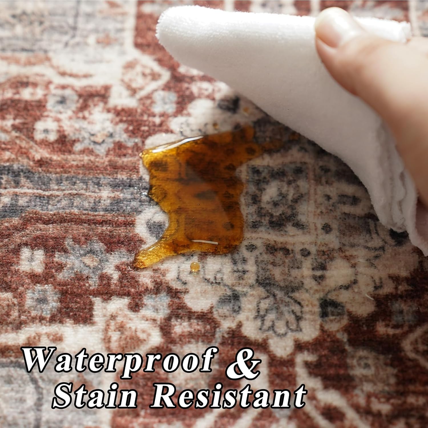 Thumbnail 6 de RUUGME Washable 3x8 Runner Rug