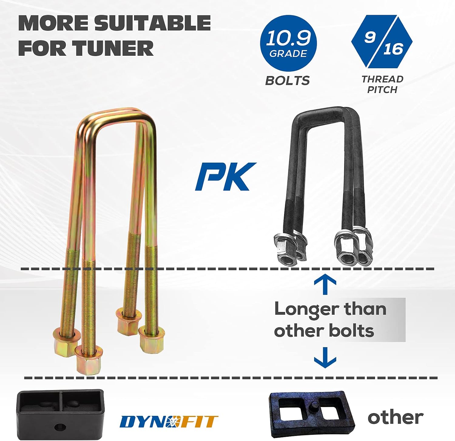 Thumbnail 5 de Dynofit 3" Front & 2" Rear Lift Kit for Silverado