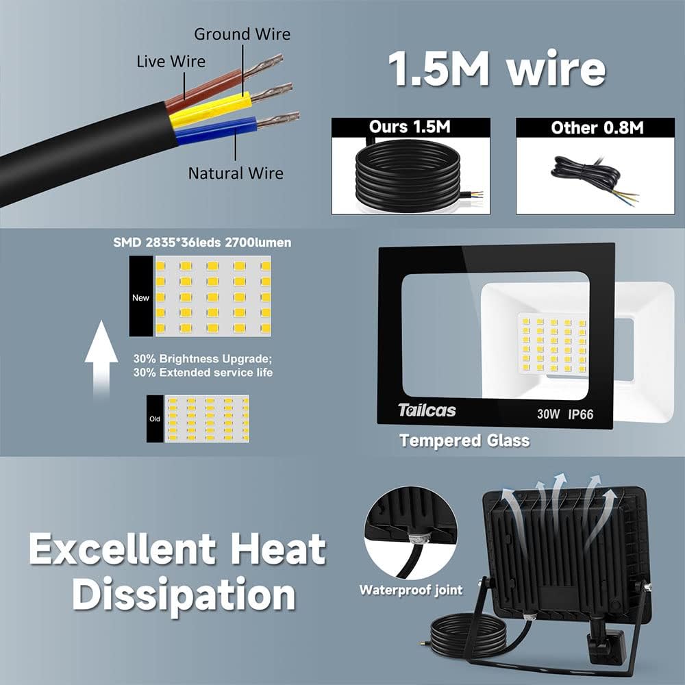 Thumbnail 2 de Tailcas Faretto Led 2700LM