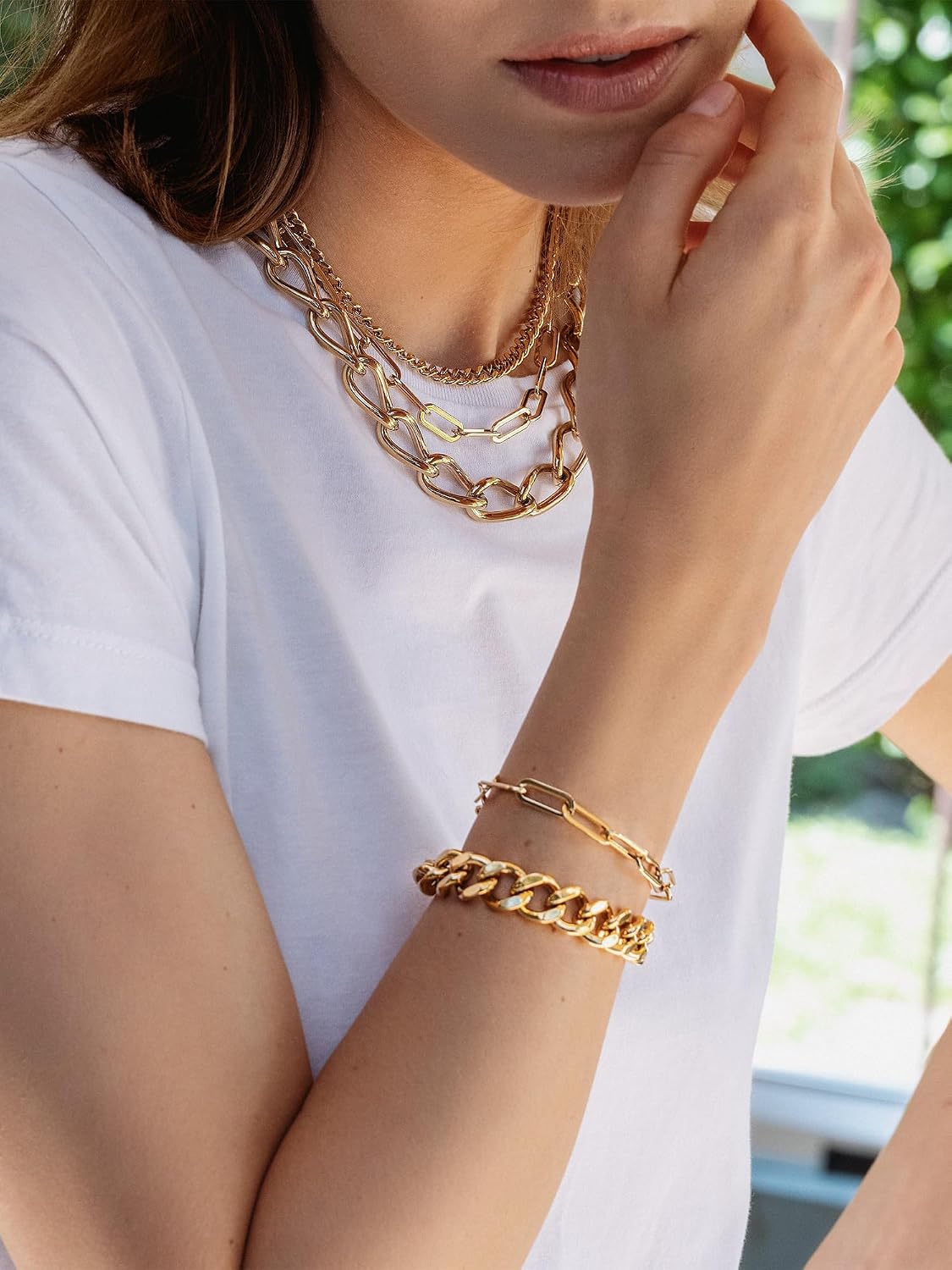 Detalle 2 de BREIL Collana Join Up 42-48 cm Gold