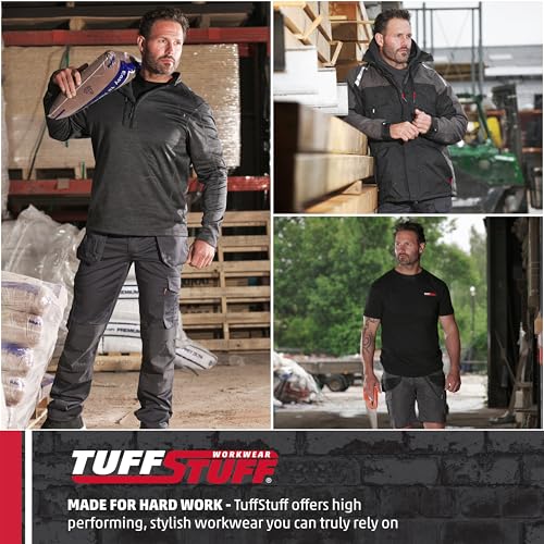 Thumbnail 6 de TuffStuff Proflex Work Trousers, Black – 34" Waist, Regular 30" Length